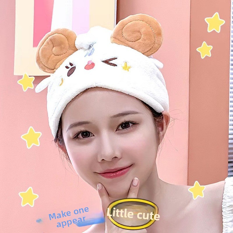 Cute Kawaii Sheep Dry Hair Cap - Golf Towel recension och pris
