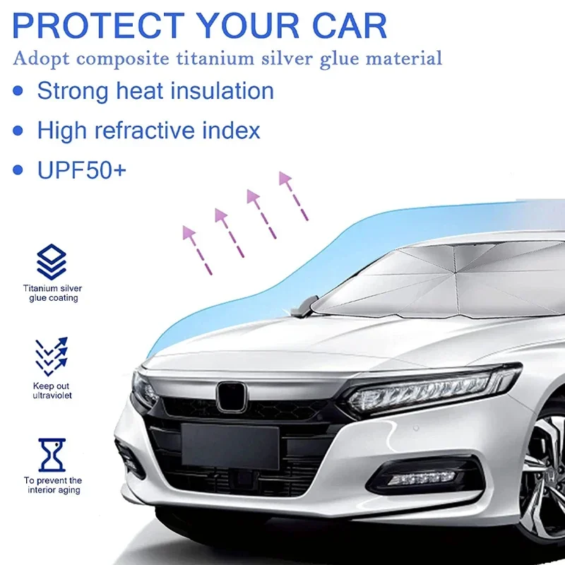 Car Windshield Sun Shade Block - Golf Umbrella recension och pris