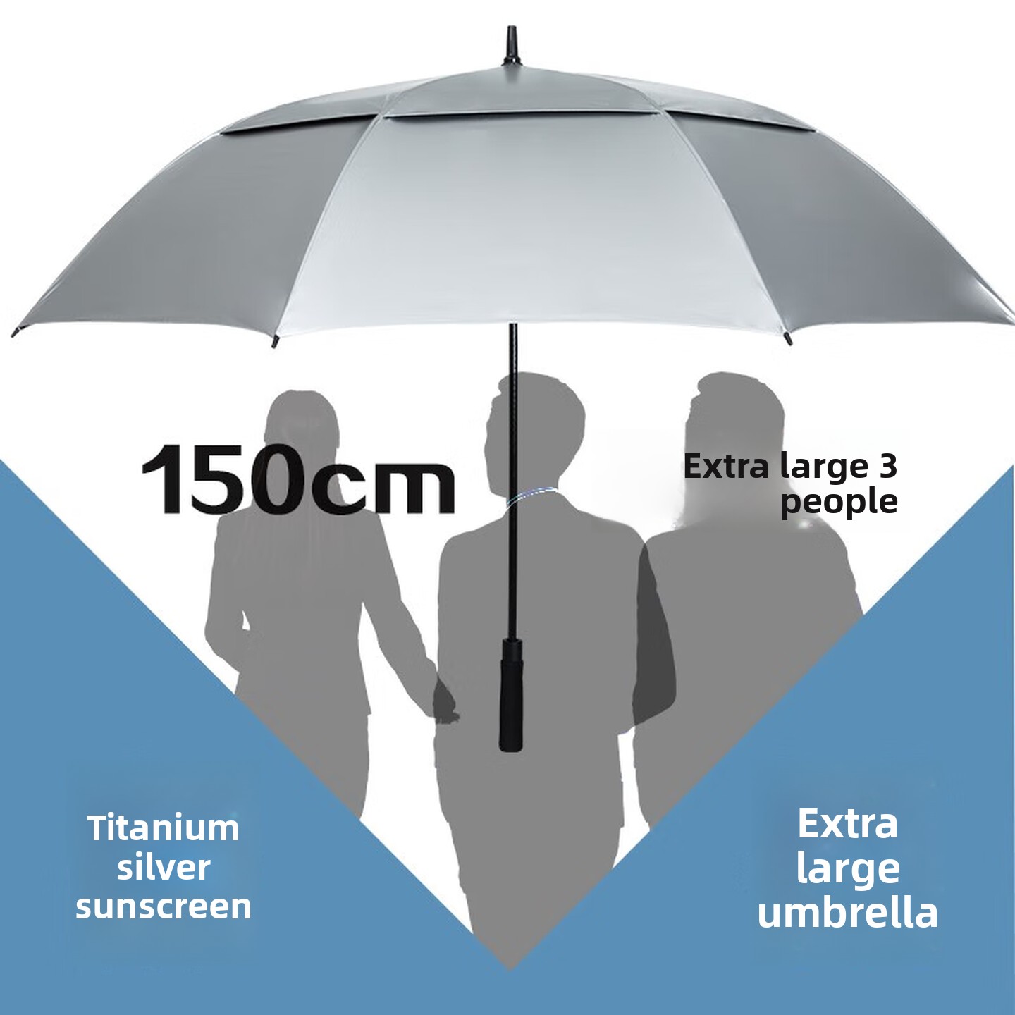 Oversized Golf Umbrella Long H - Golf Umbrella Large recension och pris