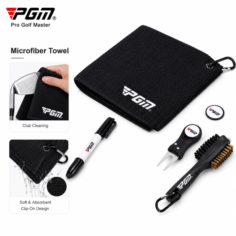 PGM Golf Club Cleaning Kit Mic - Golf Towel recension och pris