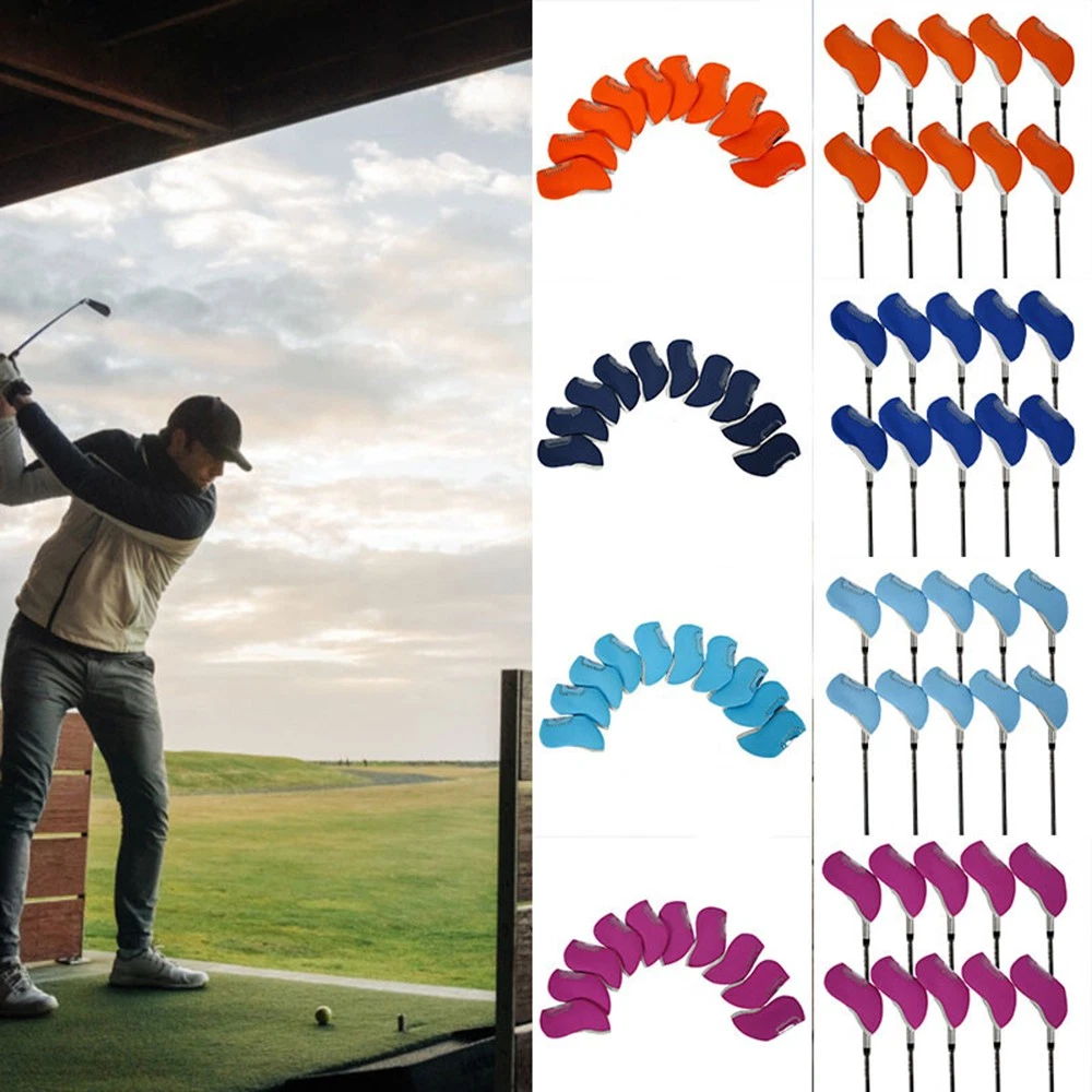 Clear Visible Head Covers 10Pc - Golf Tees recension och pris
