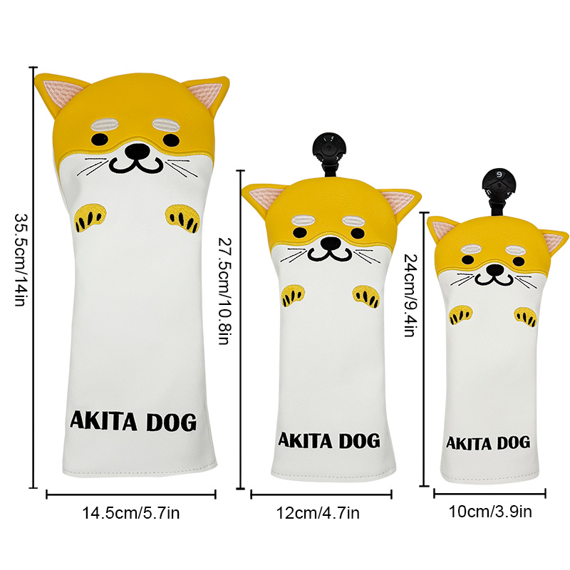 Golf Club Headcovers Set Dog C - Golf Driver recension och pris