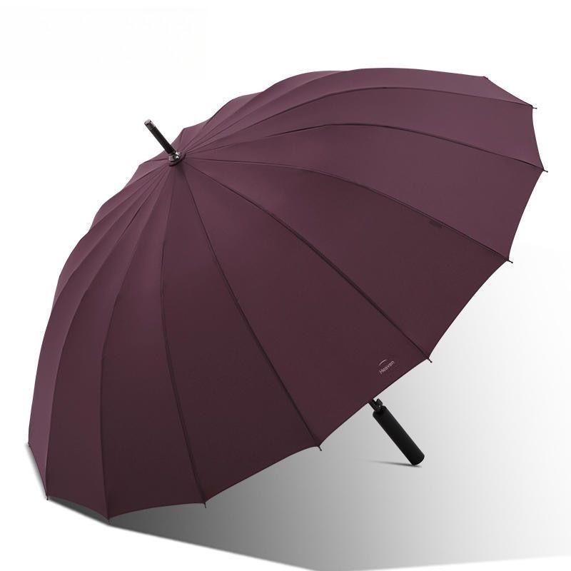 16-rib Steel Reinforced Long S - Golf Umbrella recension och pris