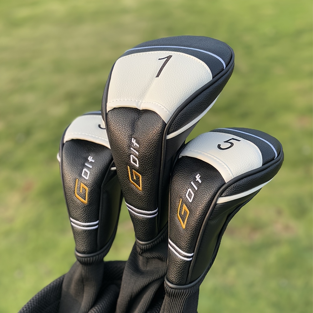 1pc/3pcs Golf Headcovers - Dri - Golf Driver recension och pris