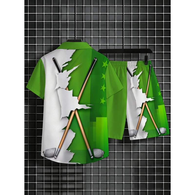 Men's Lightweight Casual Green - Golf Clubs recension och pris